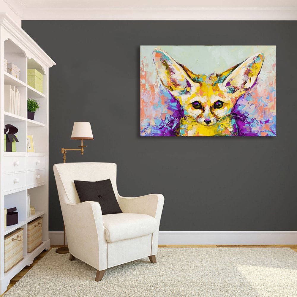 Framed 1 Panel - Fox
