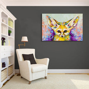 Framed 1 Panel - Fox