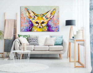 Framed 1 Panel - Fox