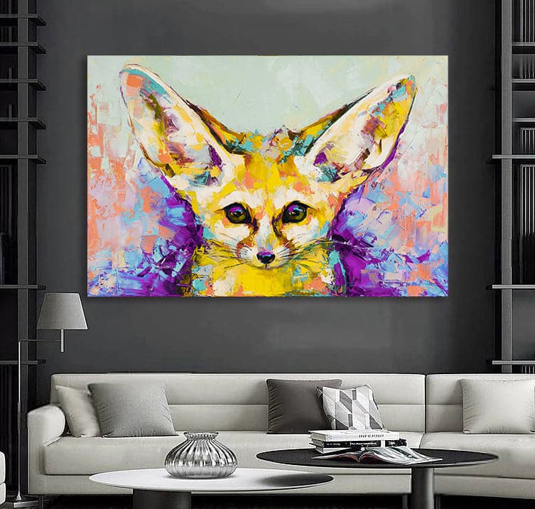 Framed 1 Panel - Fox