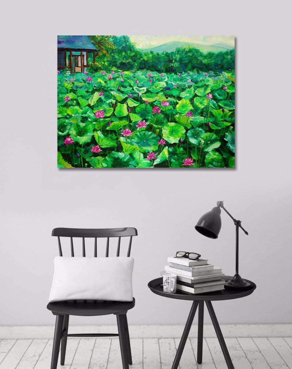 Framed 1 Panel - Lotus