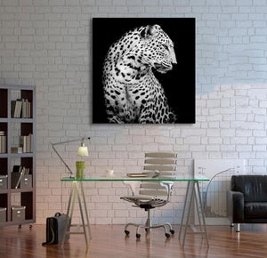 Framed 1 Panel - Leopard