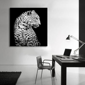 Framed 1 Panel - Leopard