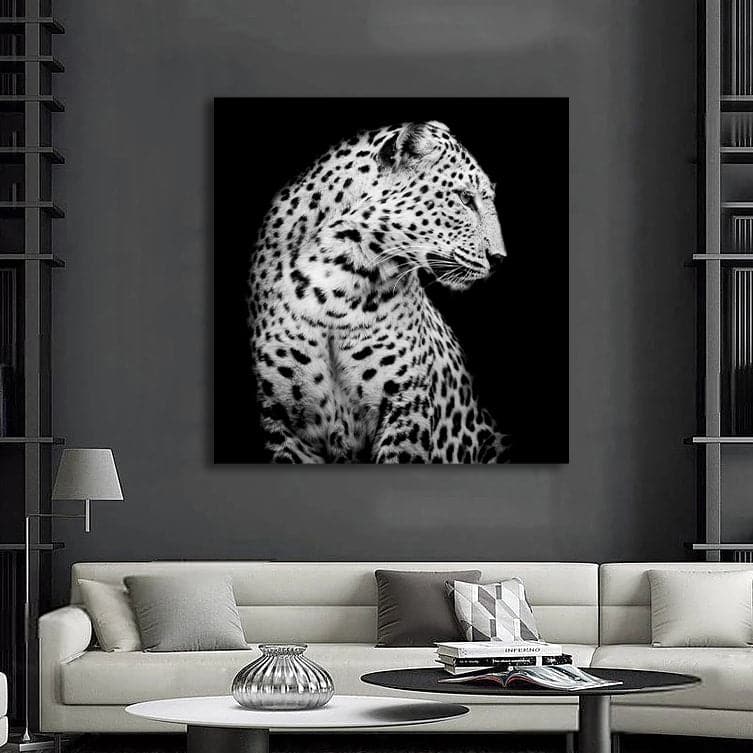 Framed 1 Panel - Leopard