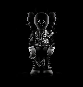 Pine Stretched  Framed 1 Panel - Kaws