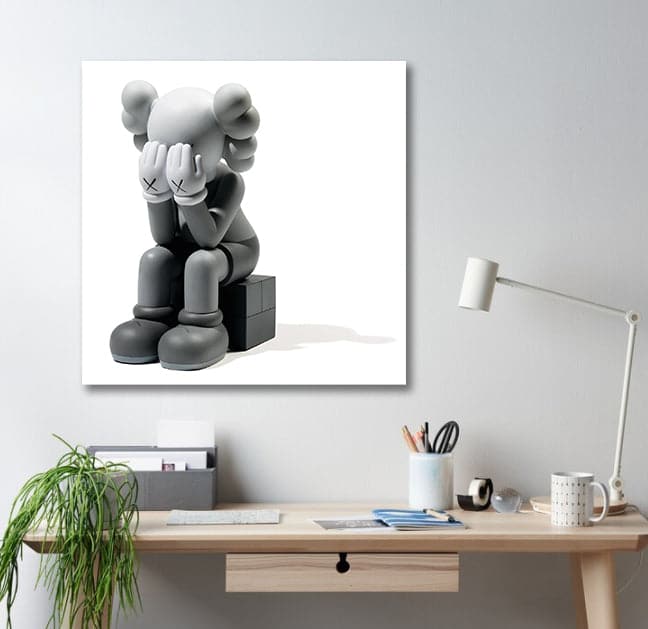 Framed 1 Panel - Kaws