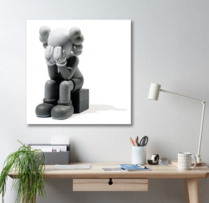 Framed 1 Panel - Kaws