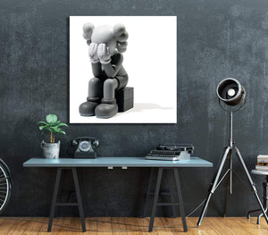 Framed 1 Panel - Kaws