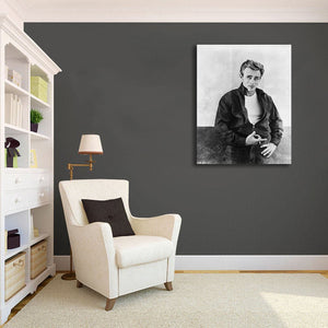 Pine Stretched  Framed 1 Panel - James Dean