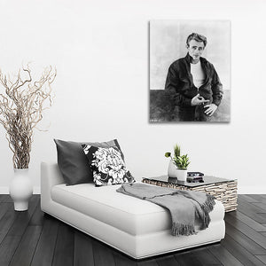 Pine Stretched  Framed 1 Panel - James Dean