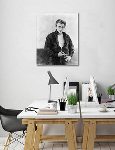 Pine Stretched  Framed 1 Panel - James Dean