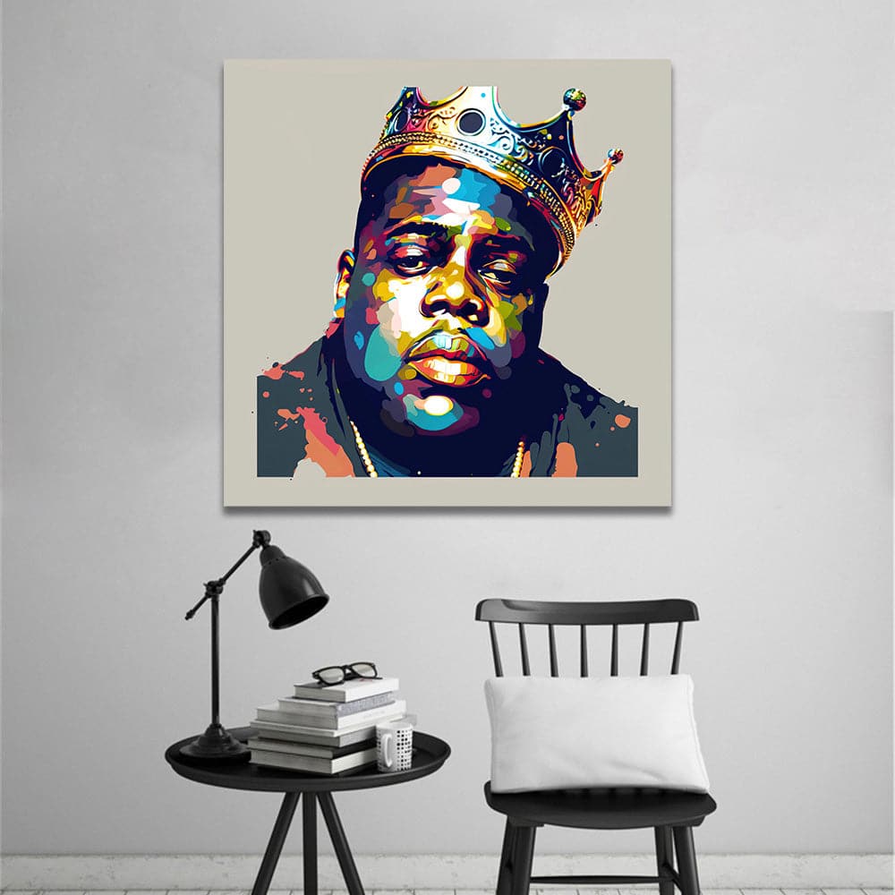 Pine Stretched  Framed 1 Panel - B.I.G.