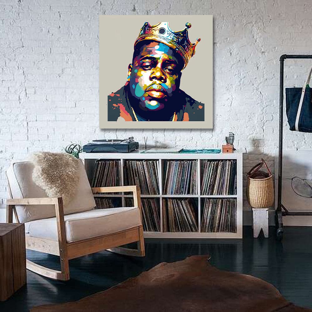 Pine Stretched  Framed 1 Panel - B.I.G.