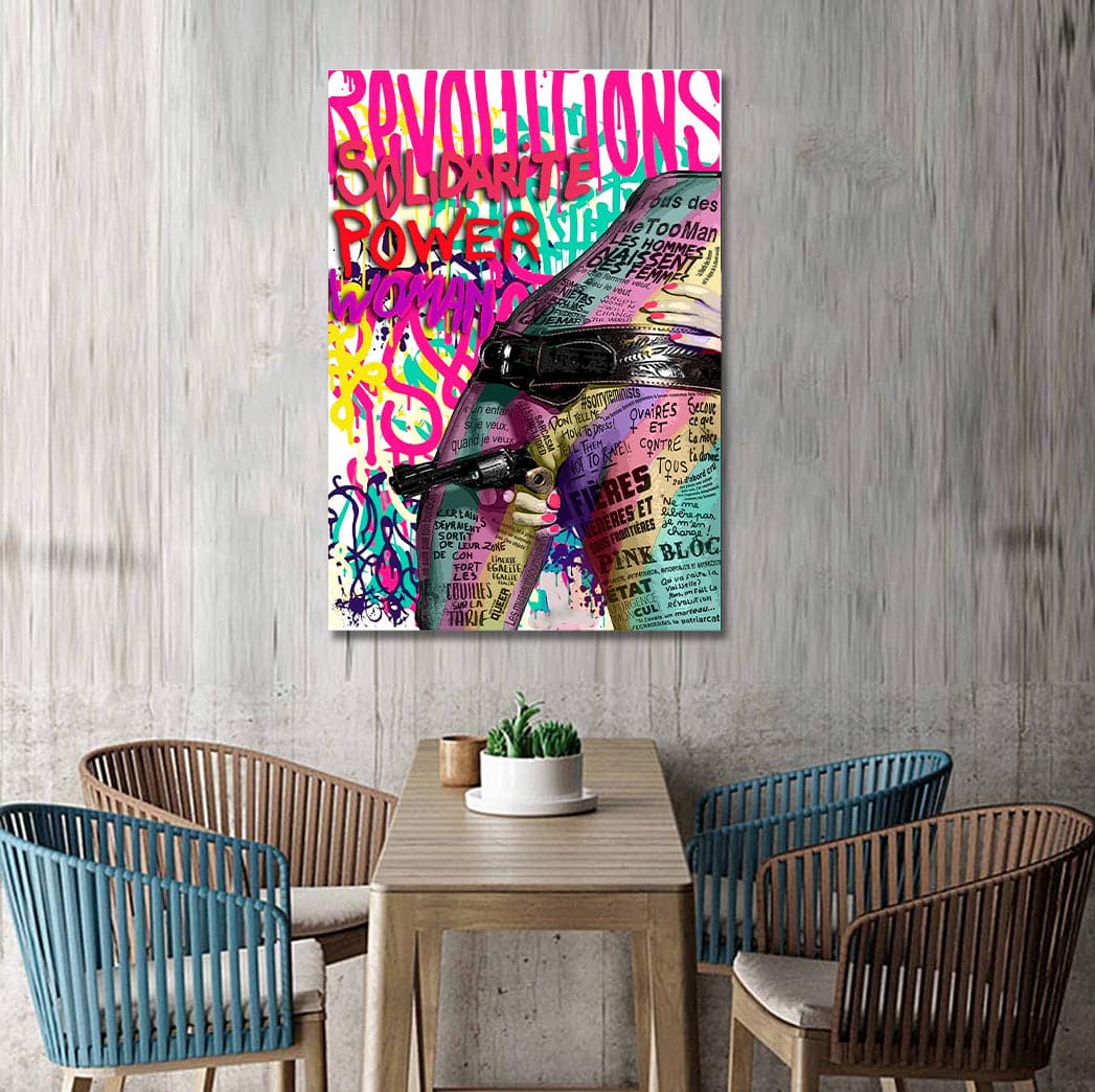 Framed 1 Panel - Pop Art