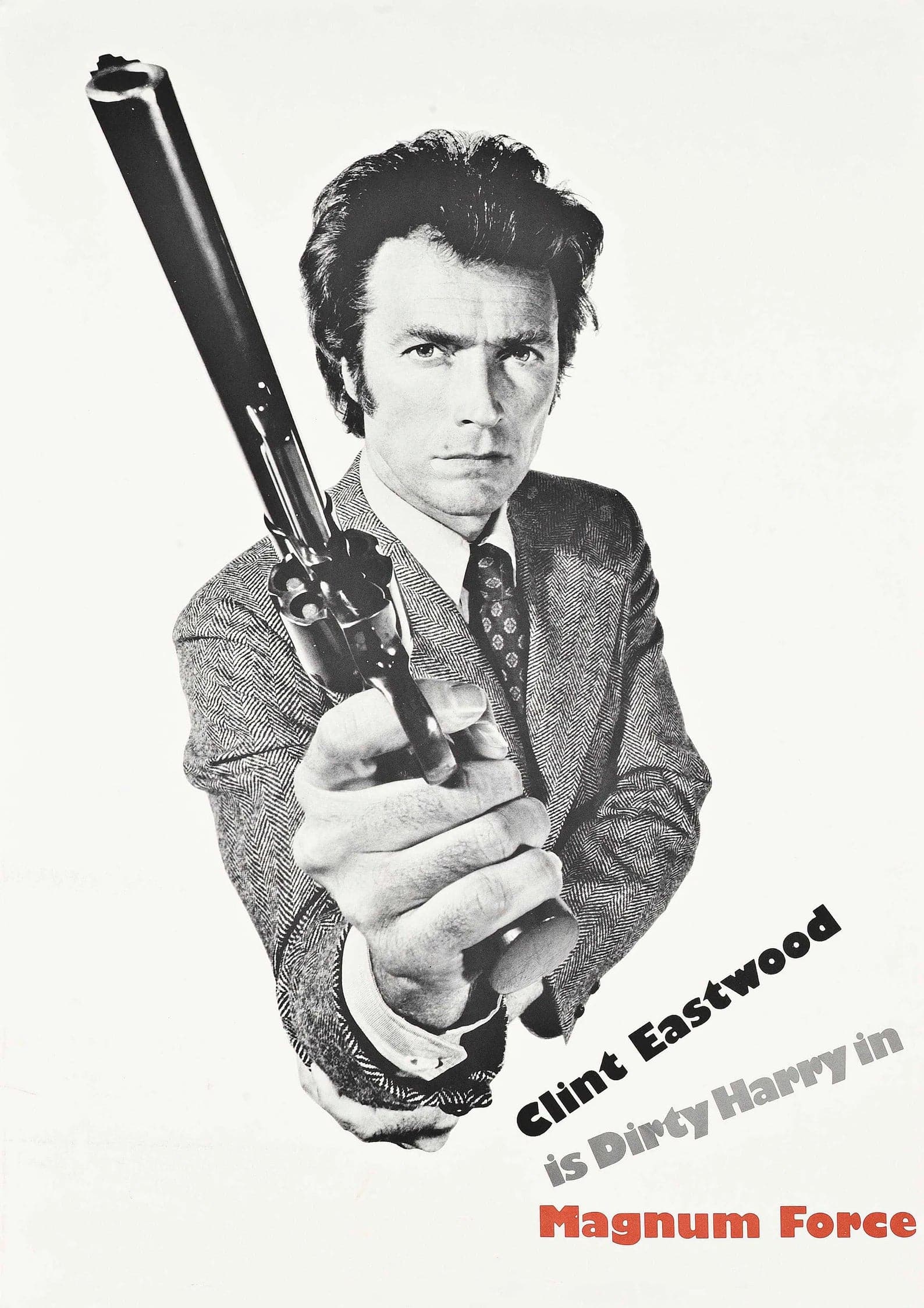 Pine Stretched  Framed 1 Panel - Clint Eastwood