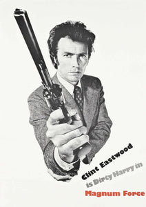 Pine Stretched  Framed 1 Panel - Clint Eastwood