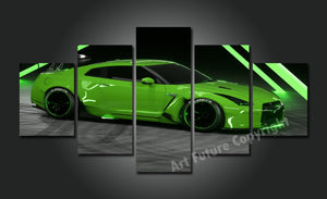 Framed 5 Panels - GTR R35