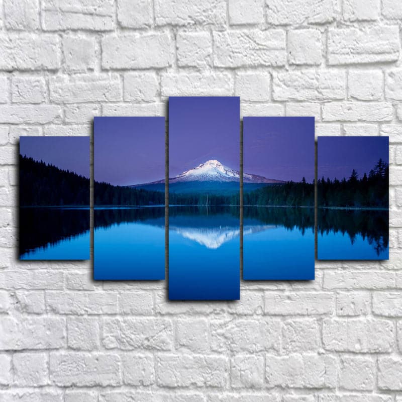 Framed 5 Panels - Landscape