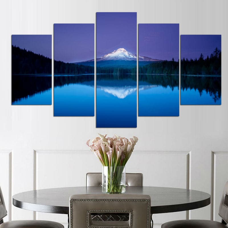 Framed 5 Panels - Landscape