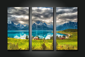 Framed 3 Panels - Landscape