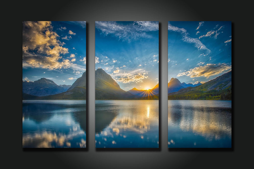 Framed 3 Panels - Milford Sound