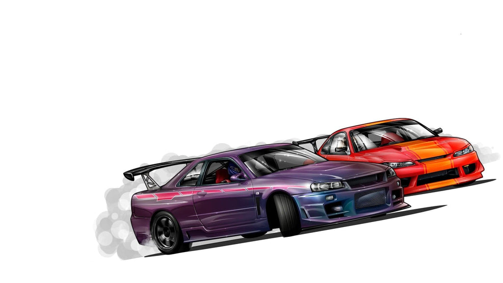 Pine Stretched  Framed 1 Panel - Drifting