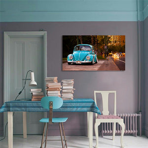 Framed 1 Panel - Classic VW Beetle