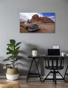 Framed 1 Panel - Rustic Car