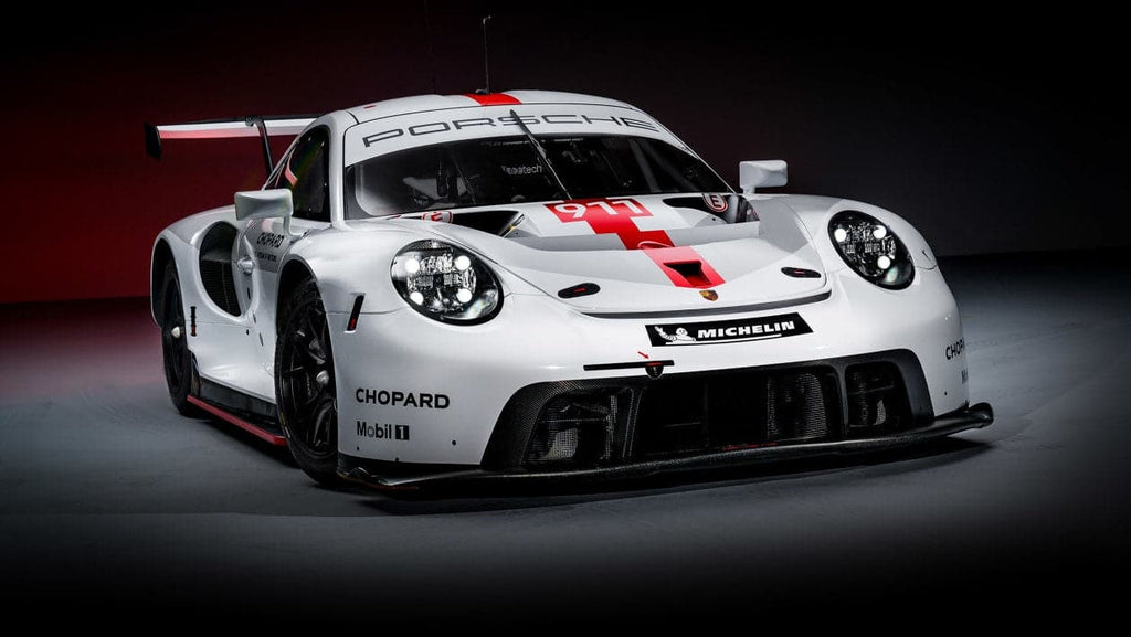 Pine Stretched  Framed 1 Panel - Porsche GT