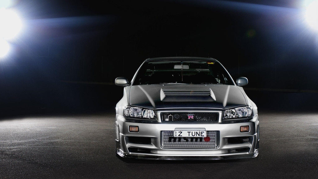 Pine Stretched  Framed 1 Panel - Nismo GTR R34