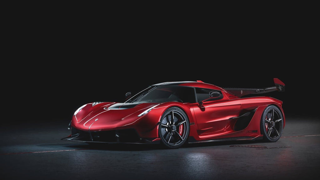 Pine Stretched  Framed 1 Panel - Koenigsegg