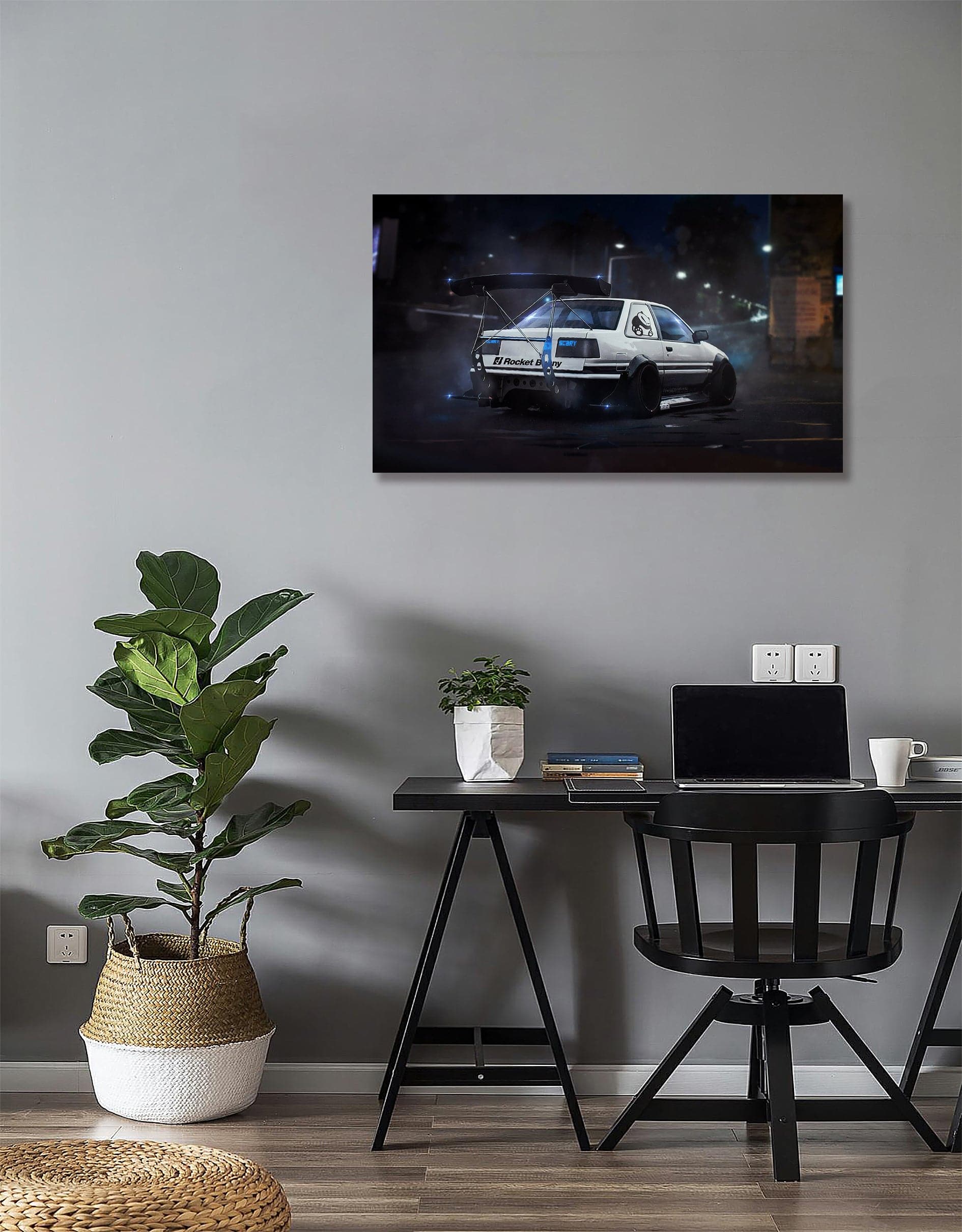 Pine Stretched  Framed 1 Panel - Toyota 86
