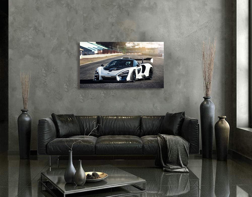 Pine Stretched  Framed 1 Panel - McLaren
