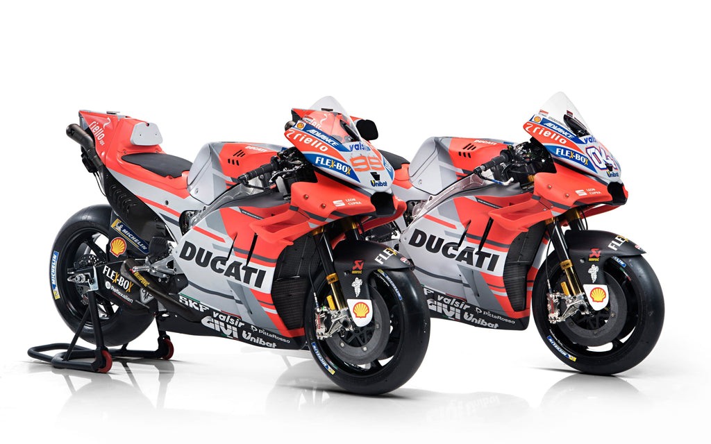 Pine Stretched  Framed 1 Panel - Ducati