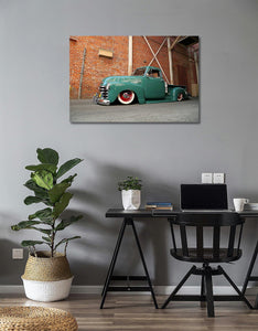 Pine Stretched  Framed 1 Panel - Chevrolet Truck