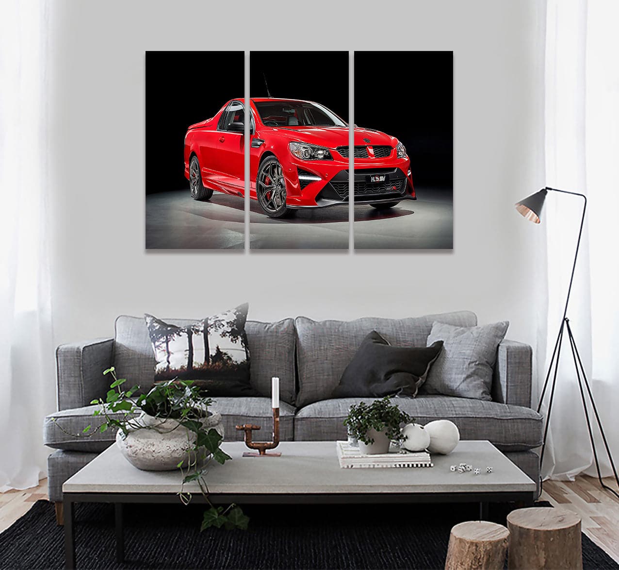 Framed 3 Panels - Holden HSV GTSR