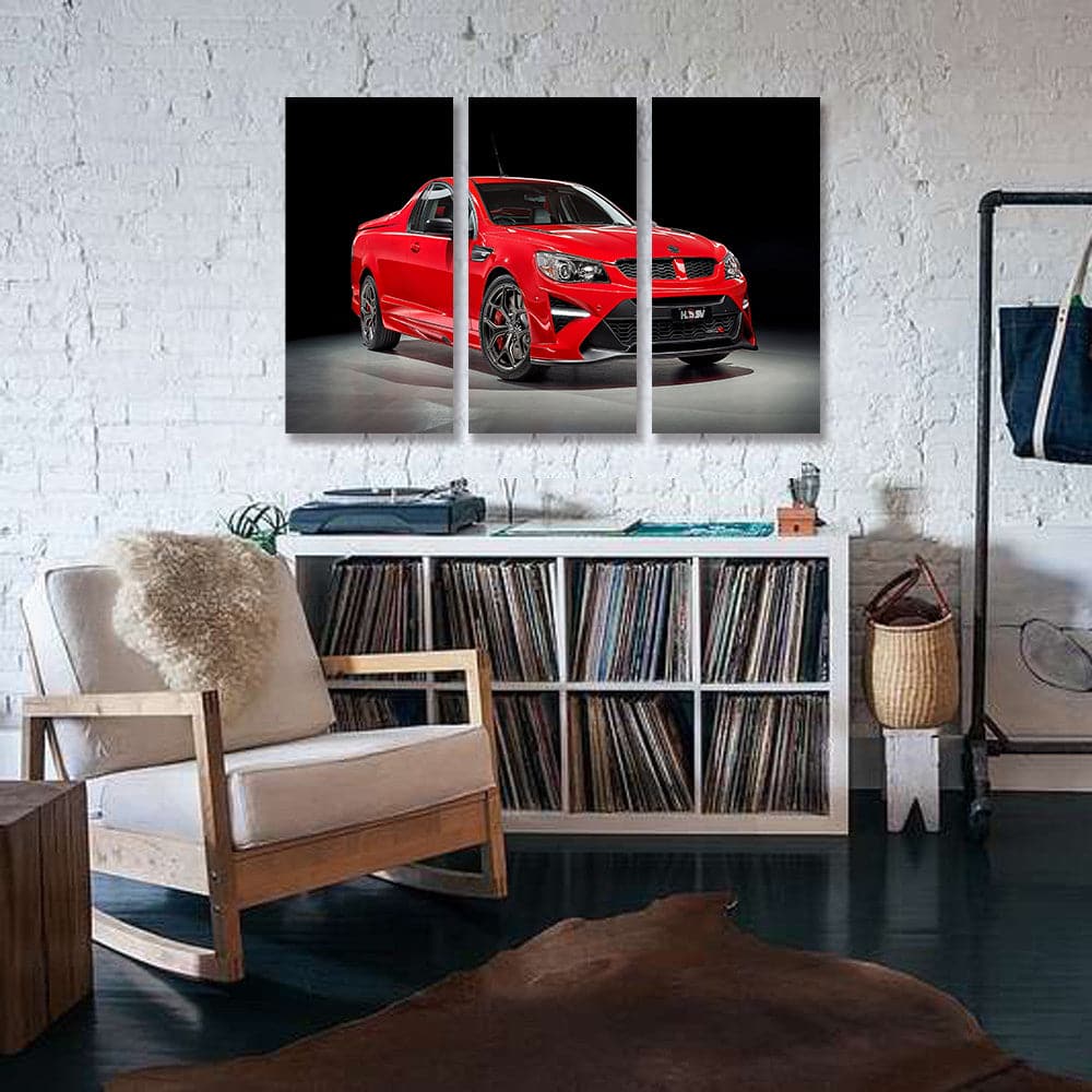 Framed 3 Panels - Holden HSV GTSR