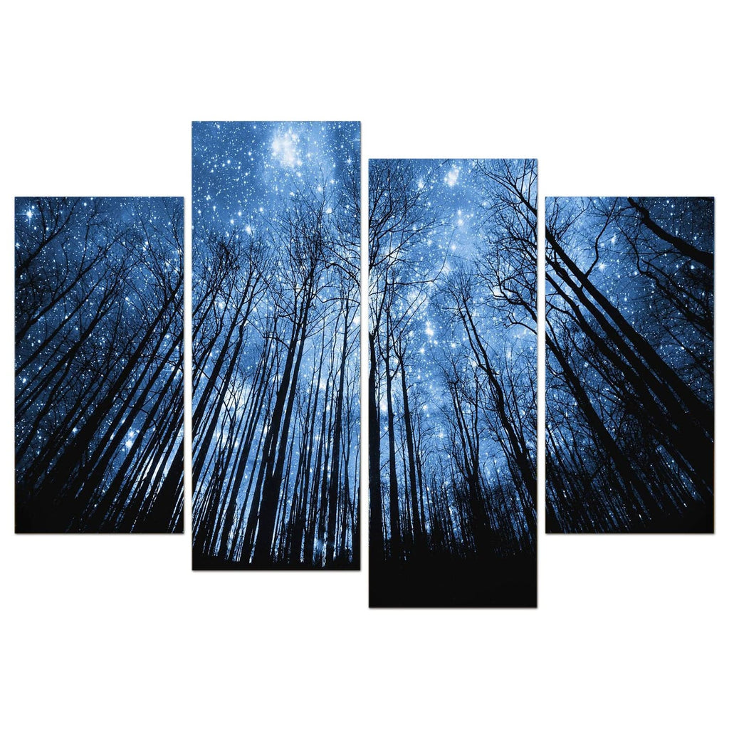Framed 4 Panels - Tree