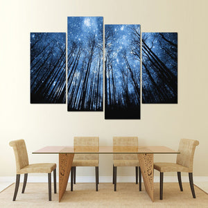 Framed 4 Panels - Tree