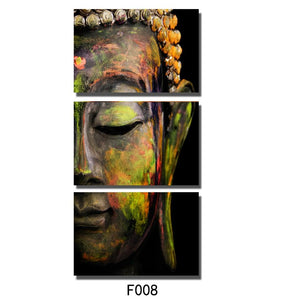 Framed 3 Panels - Buddha