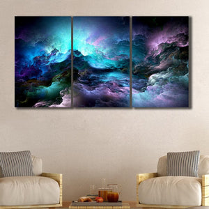 Framed 3 Panels  - Abstract