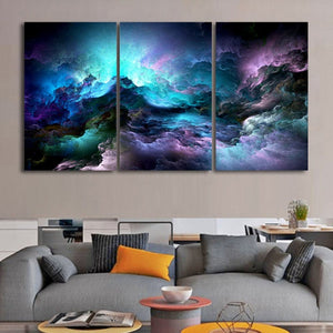 Framed 3 Panels  - Abstract
