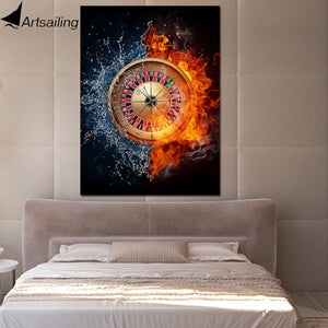 Framed Framed 1 Panel - Darts Game