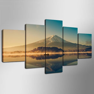 Framed 5 Panels - Landscape