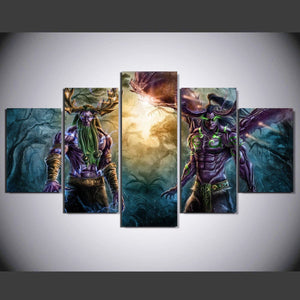 Framed 5 Panels