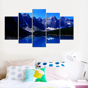 Framed 5 Panels - Landscape