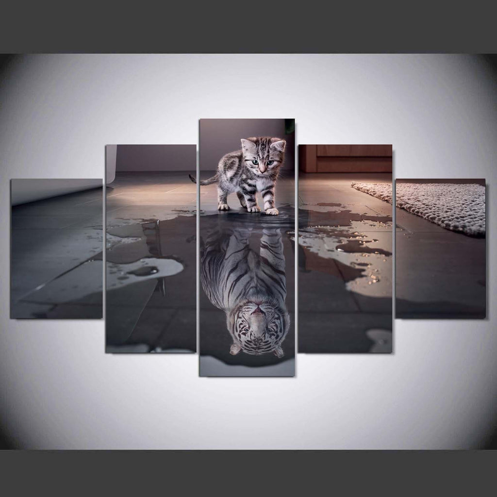 Framed 5 Panels - Mindset