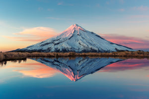 Framed 1 Panel - Mount Taranaki