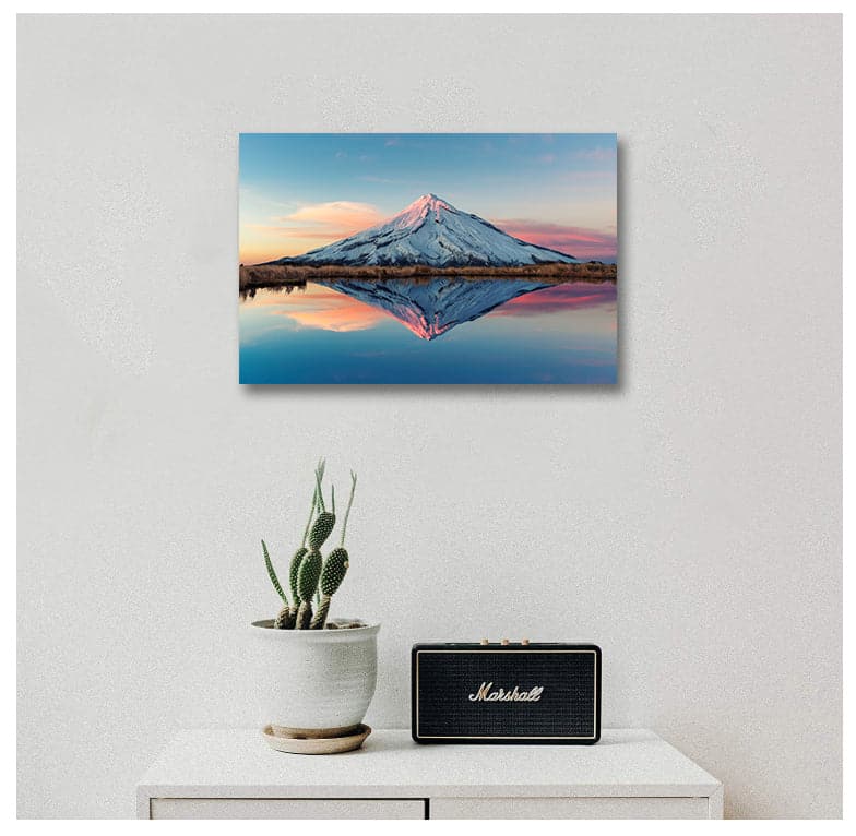 Framed 1 Panel - Mount Taranaki