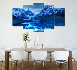 Framed 5 Panels - Landscape